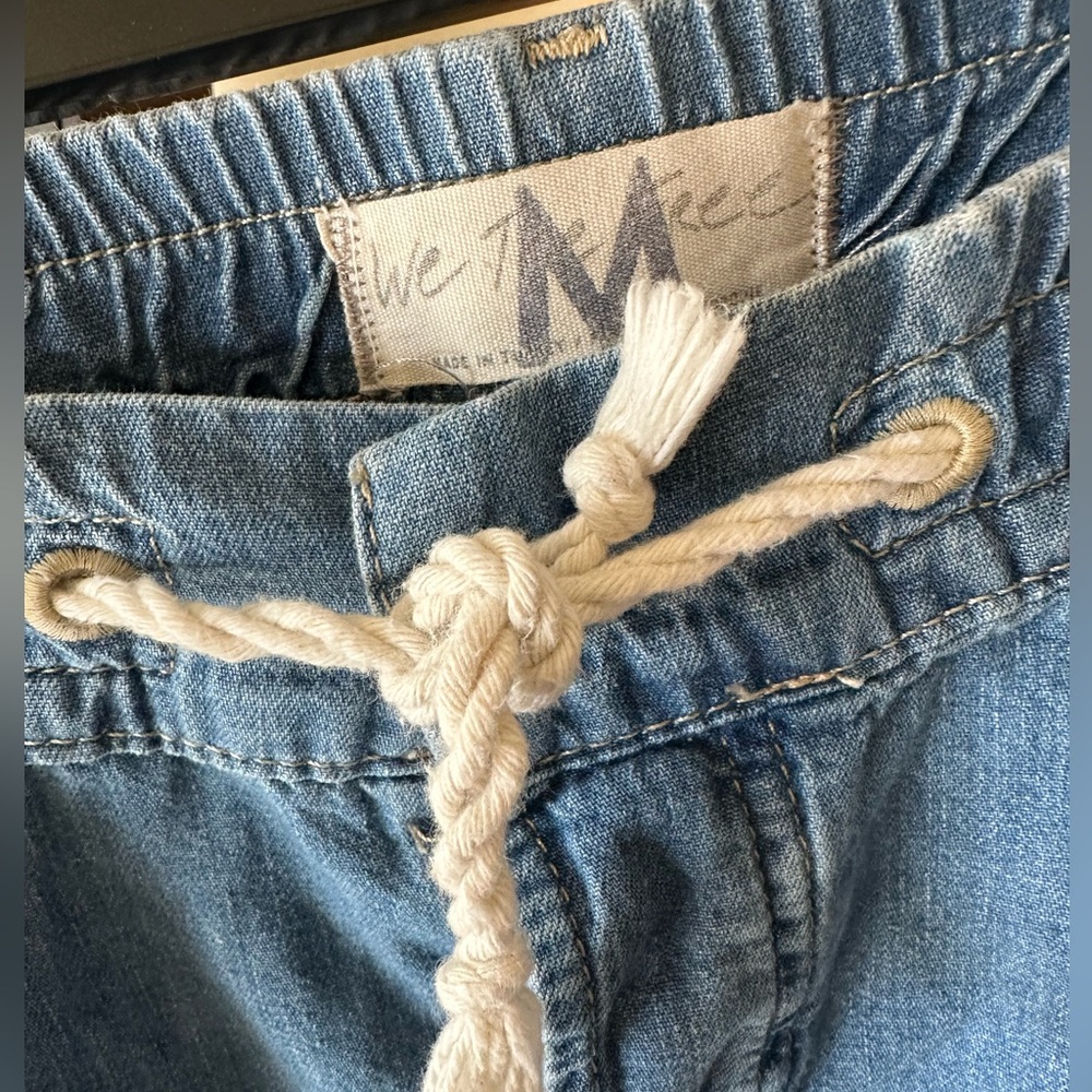 Free People Luna Pull on Denim pant - Picture 4 of 7